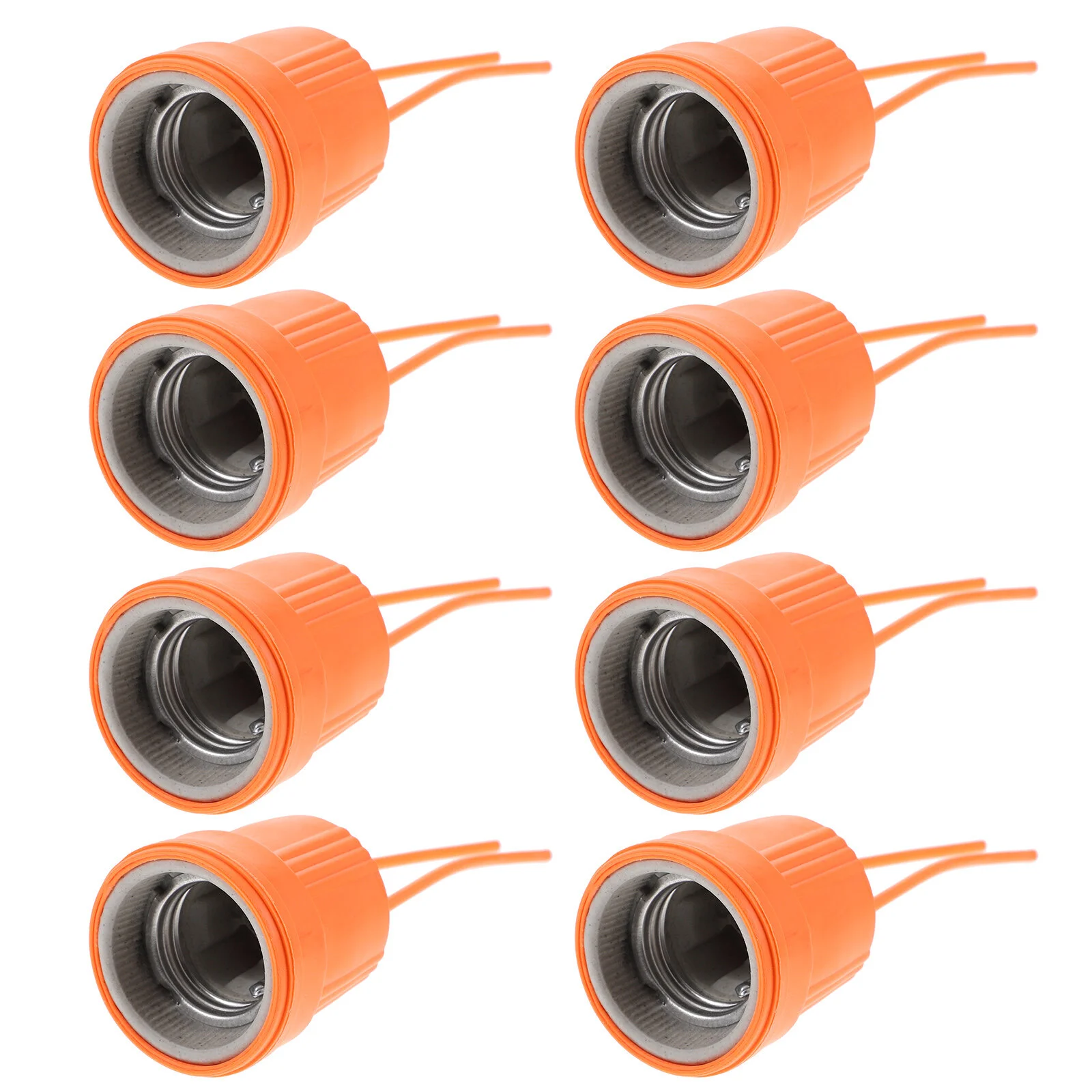 8 Pcs Plug Adapter Bedroom Lights Bulb Parts Socket Converter Sockets Lamps Water Proof Base Screw Ceramics 
8 Pcs Plug Adapter Bedroom Lights Bulb Parts Socket Converter Sockets Lamps Water Proof Base Screw Ceramics