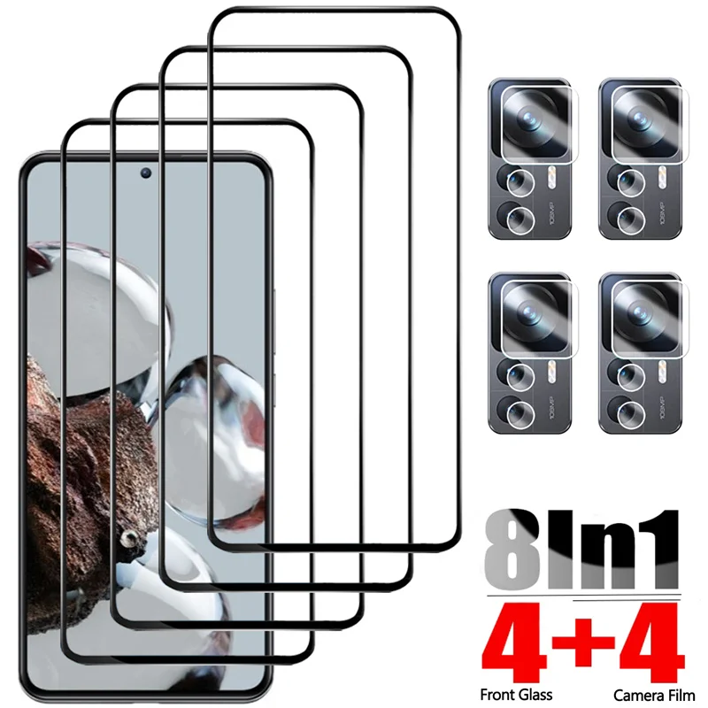 8-in-1, Tempered Glass + Camera Film for Mi-12T 12Lite Xiaomi 12 T Pro Glass Mi 12 Lite Xiaomi 12T Screen Protector Mi12T Pro
8-in-1, Tempered Glass + Camera Film for Mi-12T 12Lite Xiaomi 12 T Pro Glass Mi 12 Lite Xiaomi 12T Screen Protector Mi12T Pro