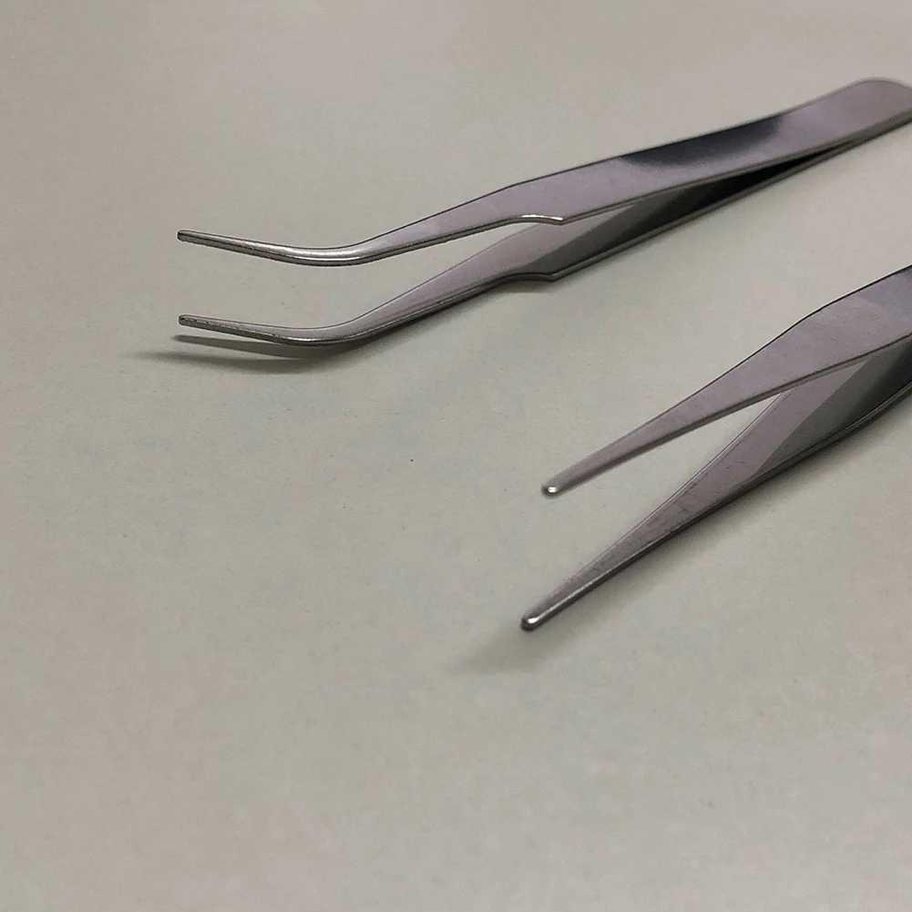 2pcs Stainless Steel Mini Tweezers Dismantling Repair Tool Curved Straight Tip Forceps Phone Repair Hand Tools Sets
2pcs Stainless Steel Mini Tweezers Dismantling Repair Tool Curved Straight Tip Forceps Phone Repair Hand Tools Sets