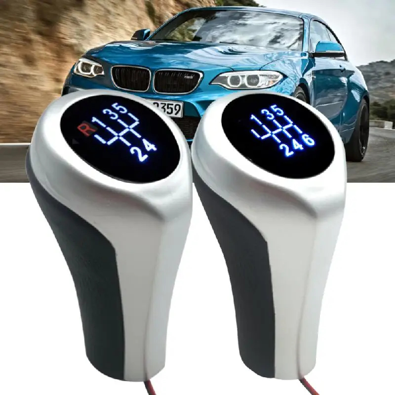 NEW 5/6 Speed Gear Shift Knob For BMW E46 E90 E91 E92 X1 X3 X5 Manual Transmission Shift Stick Knob with LED Backlit Accessories
NEW 5/6 Speed Gear Shift Knob For BMW E46 E90 E91 E92 X1 X3 X5 Manual Transmission Shift Stick Knob with LED Backlit Accessories
