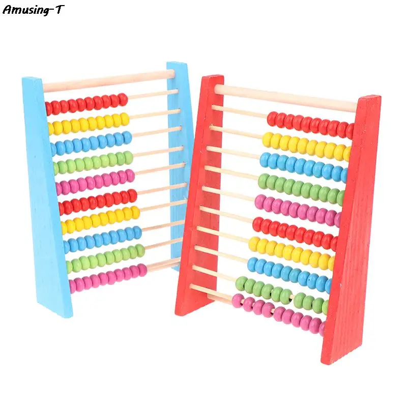 1 Pc new Wooden Abacus Child Math Educational Learning Toy Calculat Bead Counting Kid Toy
1 Pc new Wooden Abacus Child Math Educational Learning Toy Calculat Bead Counting Kid Toy
