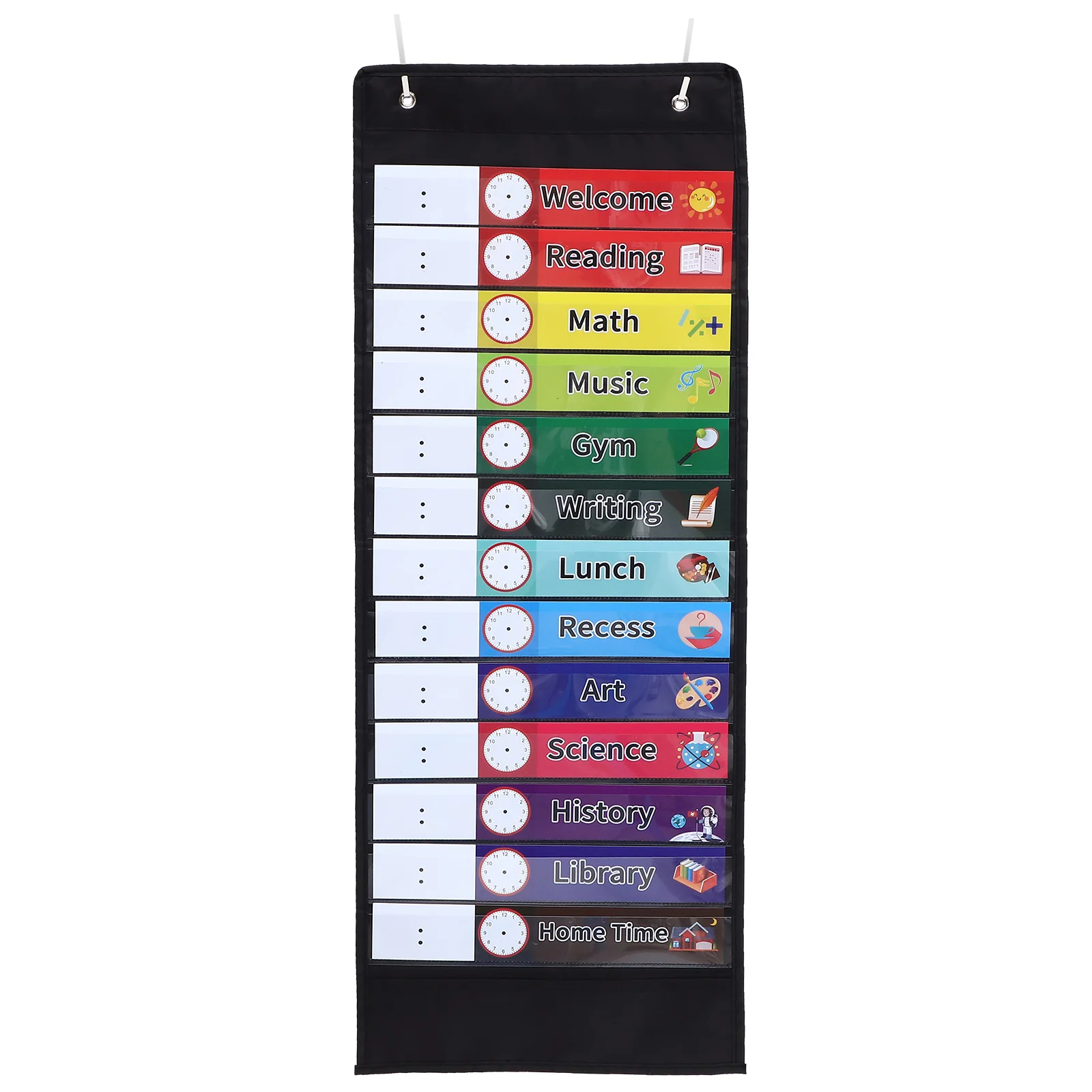 1 Set of Daily Schedule Pocket Charts Class Schedule Chart Pocket Chart Hanging Organizer
1 Set of Daily Schedule Pocket Charts Class Schedule Chart Pocket Chart Hanging Organizer