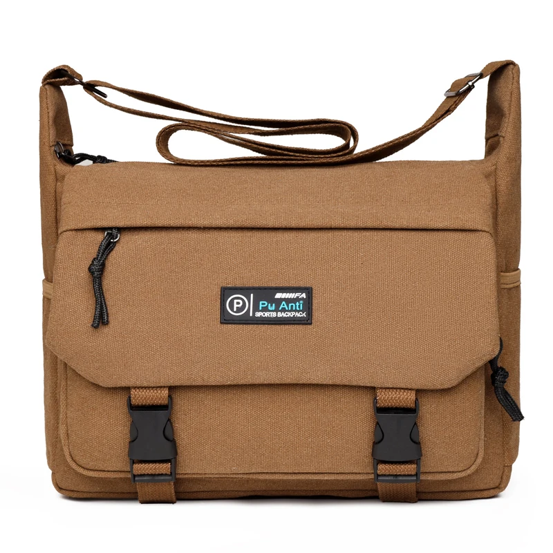 100% Canvas Messenger Bag for Men Vintage Water Resistant Waxed Crossbody bags Briefcase Padded Shoulder Bag for Male Handbag
100% Canvas Messenger Bag for Men Vintage Water Resistant Waxed Crossbody bags Briefcase Padded Shoulder Bag for Male Handbag