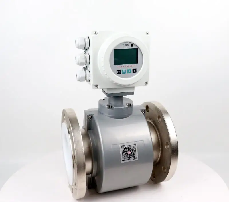 

DN100 4" Rubber SS316L 1.6MPa 0.5% Accuracy IP65 Protection GMF100 Digital Electromagnetic Flow Meter