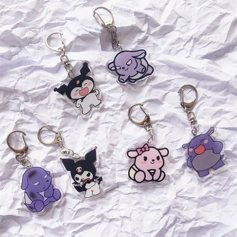 Kawaii Sanrio Kuromi Baku Keychain Cartoon Couple Pendant Bag Pendant Acrylic Pendant Accessories Student Children Gift Toys
Kawaii Sanrio Kuromi Baku Keychain Cartoon Couple Pendant Bag Pendant Acrylic Pendant Accessories Student Children Gift Toys