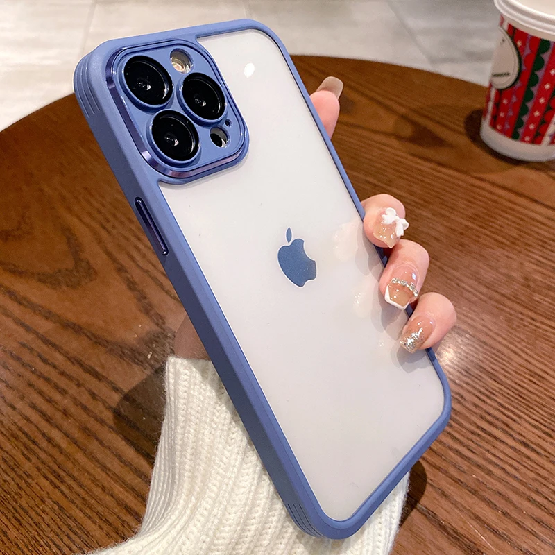 Luxury Shockproof Glass Lens Protector Case for iPhone 13 12 11 Pro Max 13ProMax Clear Solid Color DIY Soft Silicone Armor Cover
Luxury Shockproof Glass Lens Protector Case for iPhone 13 12 11 Pro Max 13ProMax Clear Solid Color DIY Soft Silicone Armor Cover