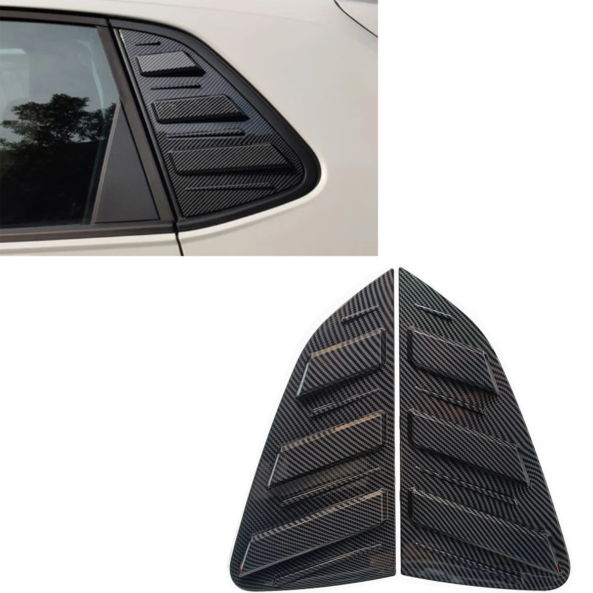 2PCS For VW Volkswagen POLO 2019-2021 Car Rear Window Quarter Louver Shutter Cover Side Vent Trim Accessories
2PCS For VW Volkswagen POLO 2019-2021 Car Rear Window Quarter Louver Shutter Cover Side Vent Trim Accessories