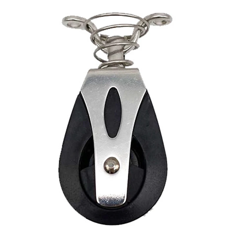 Load Sheave Block Universal Head Single Pulley Swivel Sailboat Plain Bearing Block Rope Runner Boat Accessories
Load Sheave Block Universal Head Single Pulley Swivel Sailboat Plain Bearing Block Rope Runner Boat Accessories