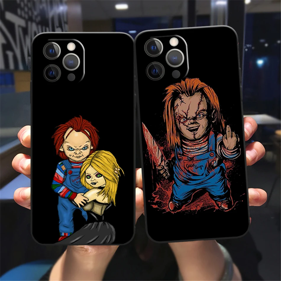 For Apple iPhone 13 11 Pro Max 7 8 Plus 12 Mini Soft Case X XR XS SE Celular Coque Horror Movie Chucky Black Soft Silicone Case
For Apple iPhone 13 11 Pro Max 7 8 Plus 12 Mini Soft Case X XR XS SE Celular Coque Horror Movie Chucky Black Soft Silicone Case