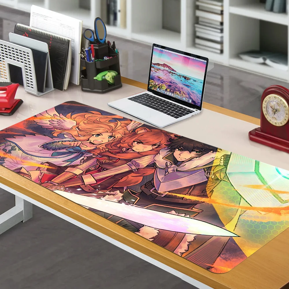 

Anime Hero Raphtalia Naofumi Iwatani Cute Mouse Pad Laptop Computer Keyboard Mat Mousepad Playmat Gift The Rising of the Shield