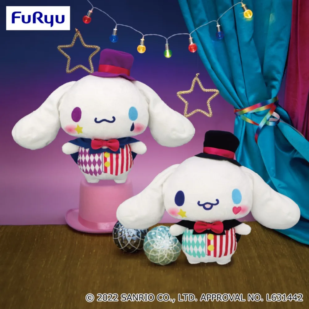 In Stock Original Furyu Cinnamorol Circus Troup Cartoon Anime Figure Plush Toys Home Decoration Gifts for Girls and Children
In Stock Original Furyu Cinnamorol Circus Troup Cartoon Anime Figure Plush Toys Home Decoration Gifts for Girls and Children