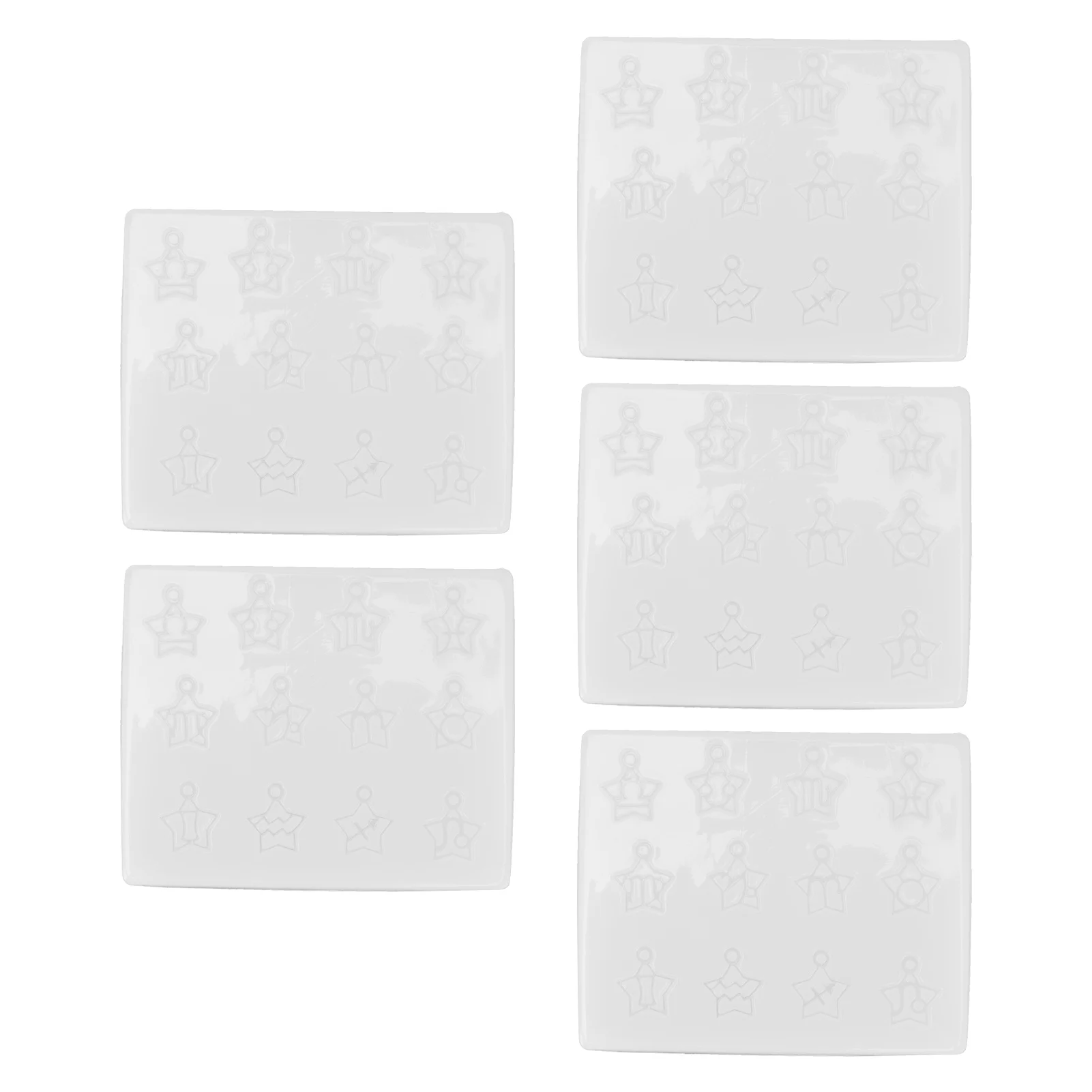 5Pcs 12‑Grid Originality Shape Mold Food Grade Silicone Start Mould Pendant for Home
5Pcs 12‑Grid Originality Shape Mold Food Grade Silicone Start Mould Pendant for Home