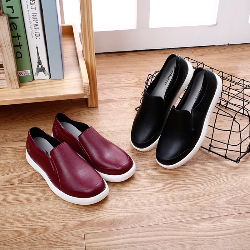 All season new women's rain shoes fashion Korean version of shallow mouth ladies flat rubber shoes casual loafers rubber shoes
All season new women's rain shoes fashion Korean version of shallow mouth ladies flat rubber shoes casual loafers rubber shoes