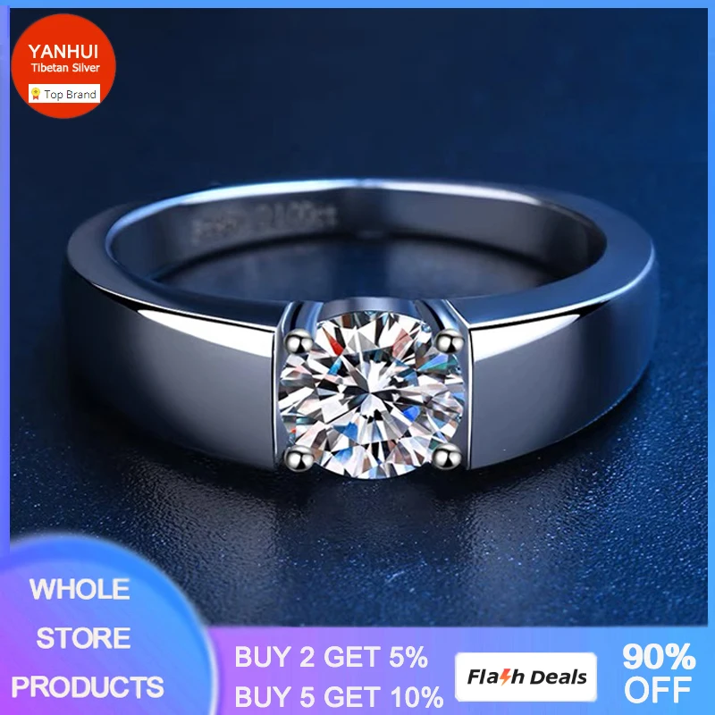 YANHUI Unisex Allergy Free Tibetan Silver Ring with 0.5ct Round Zirconia Solitaire Ring Wedding Band Lover Jewelry Accessories
YANHUI Unisex Allergy Free Tibetan Silver Ring with 0.5ct Round Zirconia Solitaire Ring Wedding Band Lover Jewelry Accessories