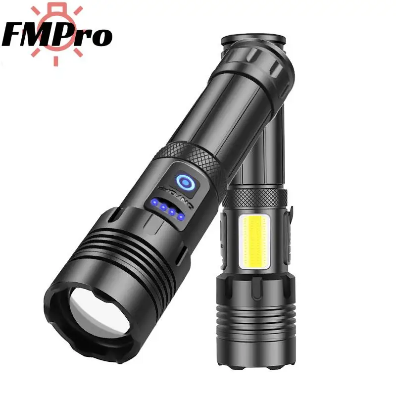 1000000LM Powerful LED Flashlight Telescopic Zoom USB Rechargeable XHP70 Torch Light Tactical Camp Flash Lamp Super Bright
1000000LM Powerful LED Flashlight Telescopic Zoom USB Rechargeable XHP70 Torch Light Tactical Camp Flash Lamp Super Bright