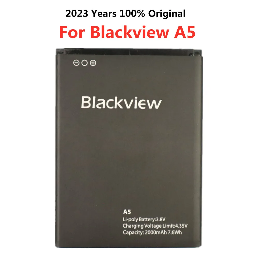 2023 новый оригинальный 2000 мАч A5 мобильный телефон аккумулятор для Blackview A5 A 5 высококачественный смартфон сменные батареи Bateria
2023 новый оригинальный 2000 мАч A5 мобильный телефон аккумулятор для Blackview A5 A 5 высококачественный смартфон сменные батареи Bateria