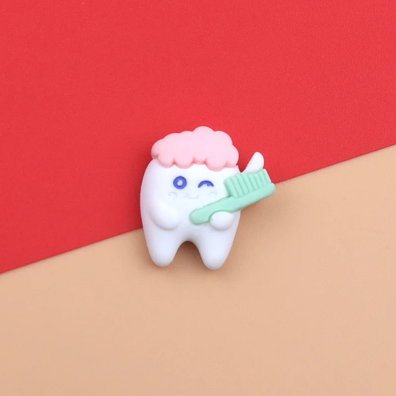 1 шт., зеленая зубная щётка с плоской задней стороной, 21 мм
1 шт., зеленая зубная щётка с плоской задней стороной, 21 мм