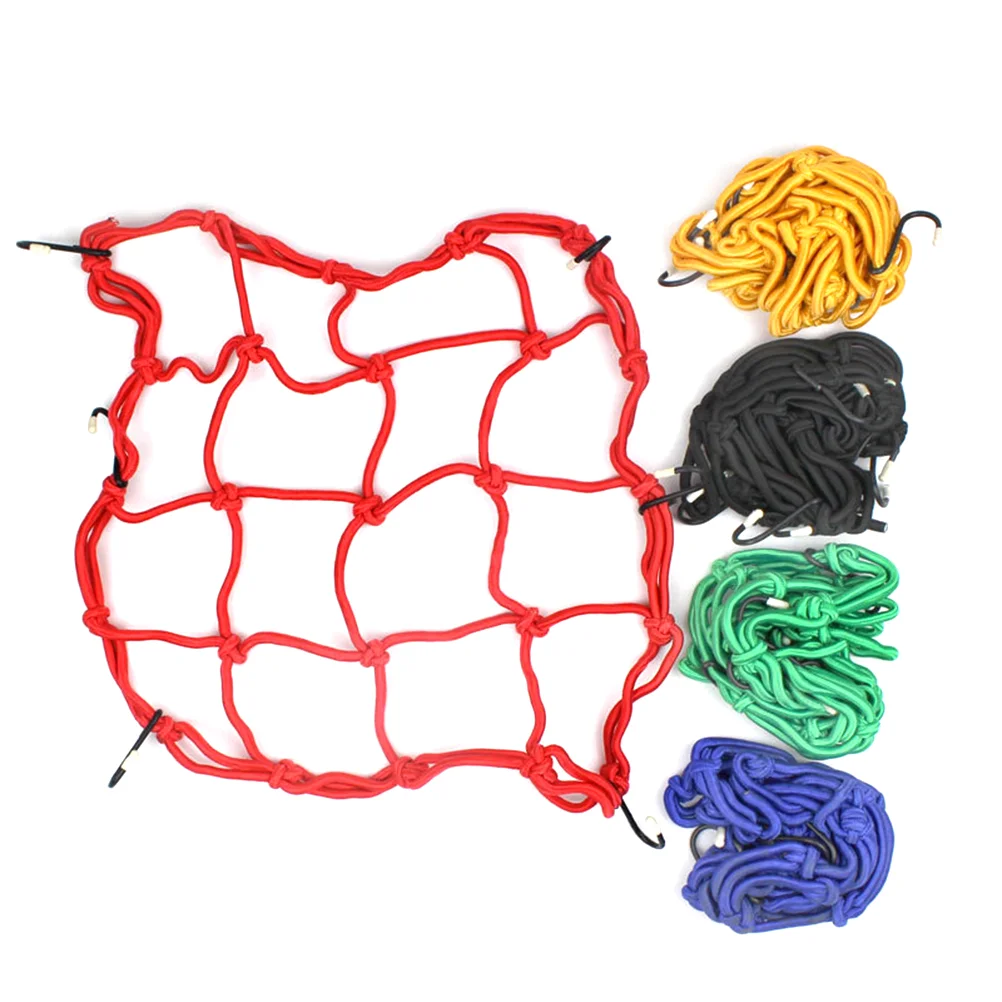 Motorcycle Mesh Net Bag Fuel Tank Luggage Net Cargo Bungee Net Bag Holder with 6 Hooks for Motorcycle Motorbike
Motorcycle Mesh Net Bag Fuel Tank Luggage Net Cargo Bungee Net Bag Holder with 6 Hooks for Motorcycle Motorbike