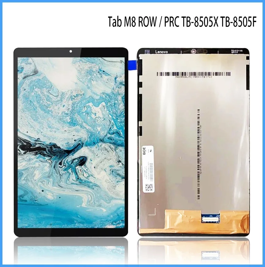 Оригинальный Новый 8,0 дюймовый ЖК-дисплей для Lenovo Tab M8 HD приблизительно аналогичный модели TB-8505, ЖК-дисплей с сенсорным экраном и дигитайзеро...
Оригинальный Новый 8,0 дюймовый ЖК-дисплей для Lenovo Tab M8 HD приблизительно аналогичный модели TB-8505, ЖК-дисплей с сенсорным экраном и дигитайзеро...