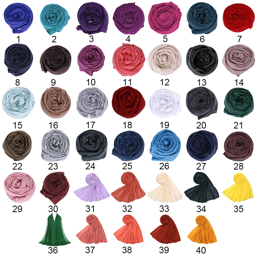 

Turban Scarf Multicolored Plain Color Neckcloth Head Wrap Breathable Simple Design Long Hair Scarves Red-coffee