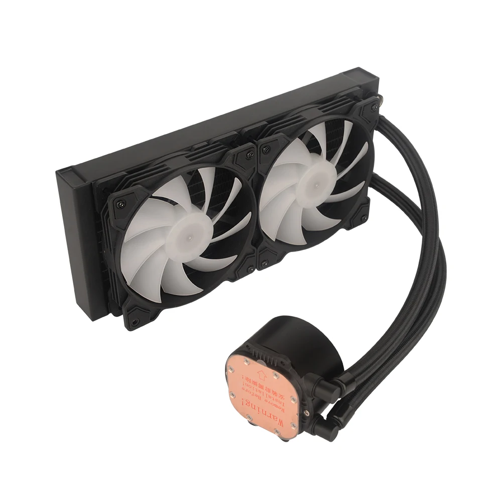 High performance 240 cpu fan rgb white impeller liquid cooler for gaming PC case
High performance 240 cpu fan rgb white impeller liquid cooler for gaming PC case