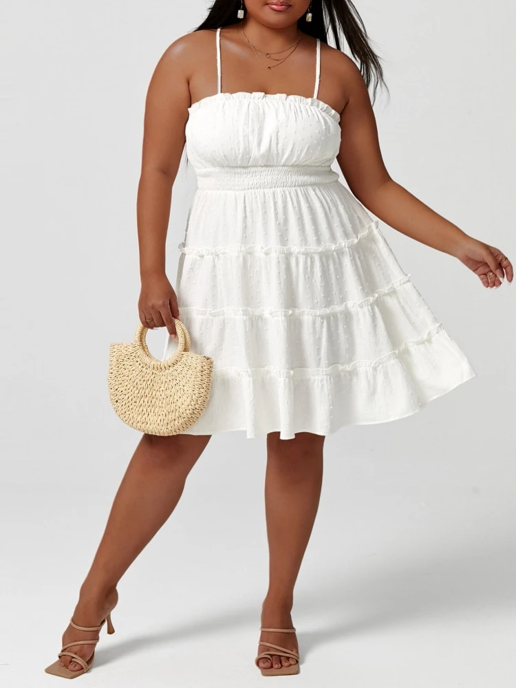 3XL 4XL Plus Size Dresses Women's Clothing Spaghetti Strap Ropa Mujer Summer New Casual Sexy Big Size Mini Dress Drop Shipping
3XL 4XL Plus Size Dresses Women's Clothing Spaghetti Strap Ropa Mujer Summer New Casual Sexy Big Size Mini Dress Drop Shipping