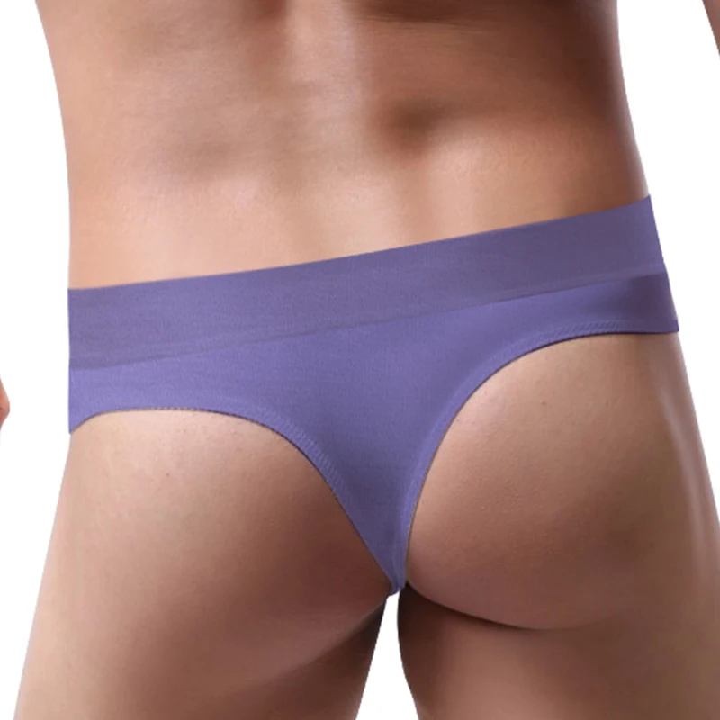 

New Men's Thong For Gay Sexy Jockstrap Men Underwear Modal Mens G Strings And Thongs Cueca Tanga Hombre U Convex Bikini