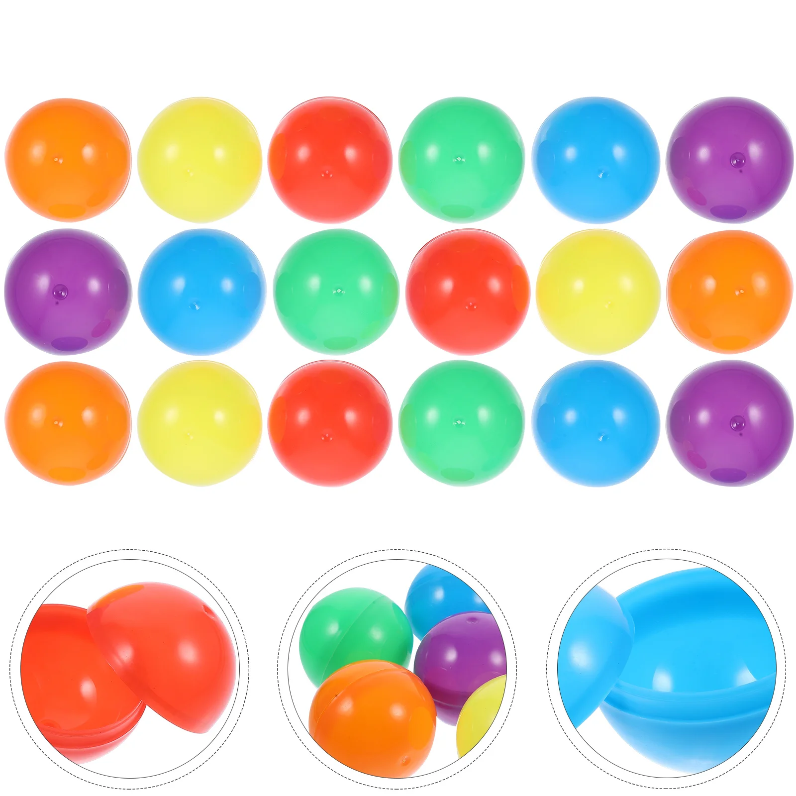 50Pcs Vending Machine Capsules 45Mm Gumball Machine Capsules Empty Round Clear Plastic Fillable Balls
50Pcs Vending Machine Capsules 45Mm Gumball Machine Capsules Empty Round Clear Plastic Fillable Balls