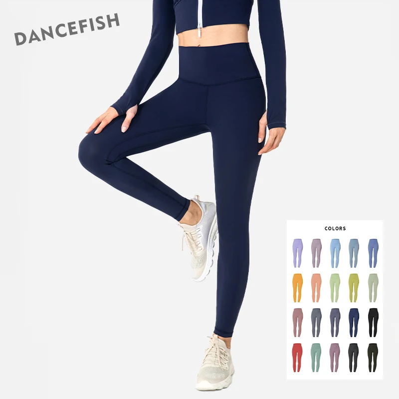 DANCEFISH Women Sport Pants Side Inside Pocket Naked Feeling Nylon Comfortable Basic Sportwear Running Fitness Yoga Leggings
DANCEFISH Women Sport Pants Side Inside Pocket Naked Feeling Nylon Comfortable Basic Sportwear Running Fitness Yoga Leggings