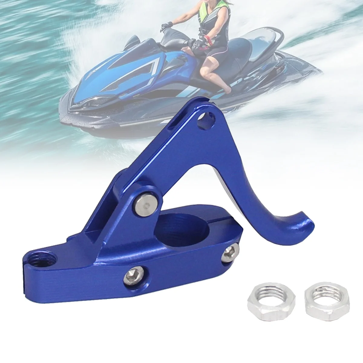 For YAMAHA SUPERJET WAVEBLA Watercraft Finger Throttle for KAWASAKI Jet-Ski Sea Doo Wave-Runner 440 550 650 760 Blue
For YAMAHA SUPERJET WAVEBLA Watercraft Finger Throttle for KAWASAKI Jet-Ski Sea Doo Wave-Runner 440 550 650 760 Blue