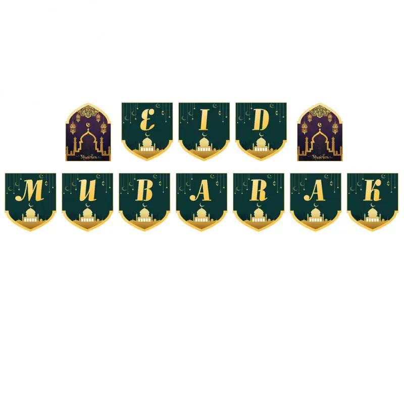 Thick Eid Mubarak Banner Decoration Large Flower Pulling Banner Flash Durable Ramadan Hanging Ornament Easy To Install
Thick Eid Mubarak Banner Decoration Large Flower Pulling Banner Flash Durable Ramadan Hanging Ornament Easy To Install