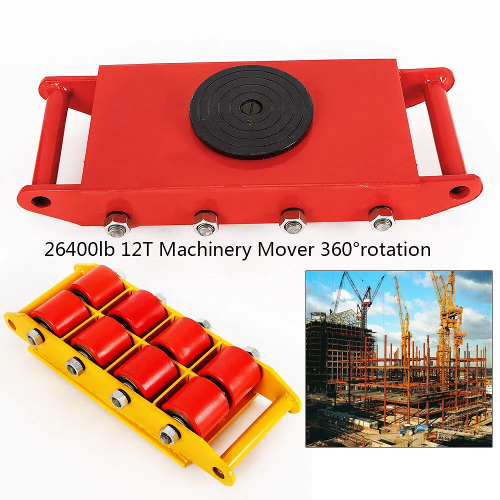 6/8/12ton Heavy Duty Machine Dolly Skateboard Mechanical Roller Power Generation Cargo Trolley
6/8/12ton Heavy Duty Machine Dolly Skateboard Mechanical Roller Power Generation Cargo Trolley