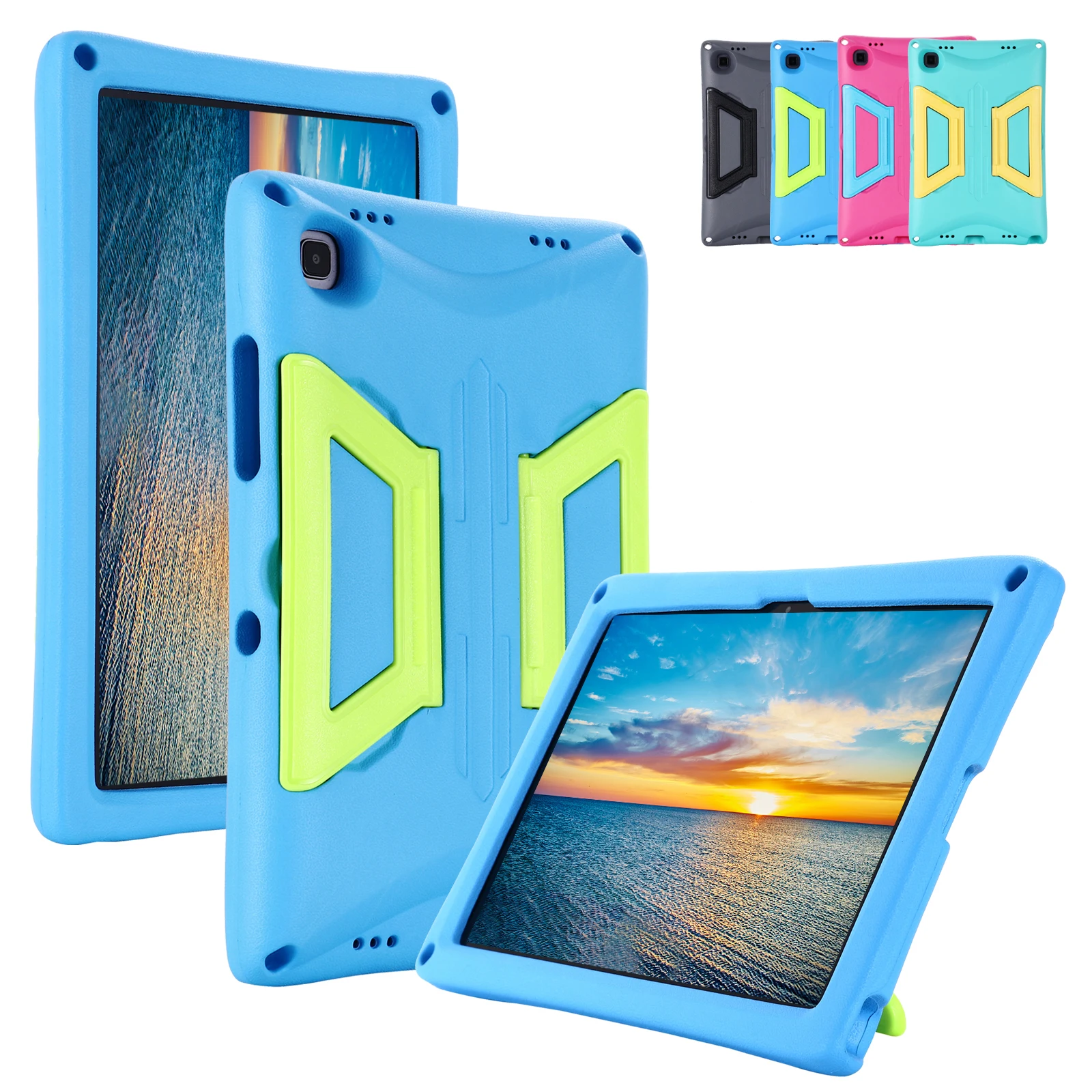 Детский чехол из ЭВА для Samsung Galaxy Tab A7/A7 Lite Противоударная Обложка Планшета