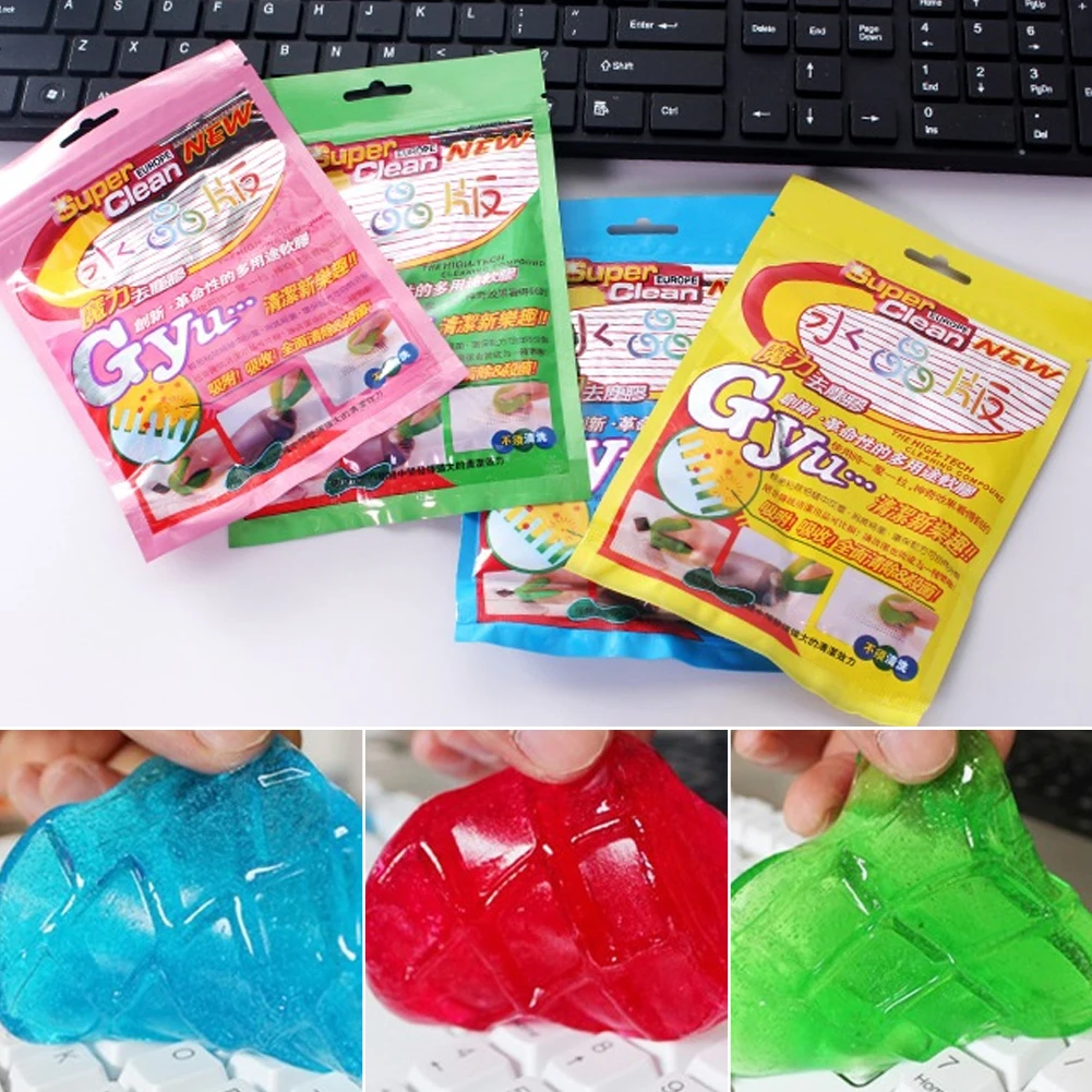 1PC Cleaning Soft Gel Rubber Car Supplies Car Interior Crevices Vacuuming Dust Removal Cleaning Mud Sticky Ash Gods
1PC Cleaning Soft Gel Rubber Car Supplies Car Interior Crevices Vacuuming Dust Removal Cleaning Mud Sticky Ash Gods