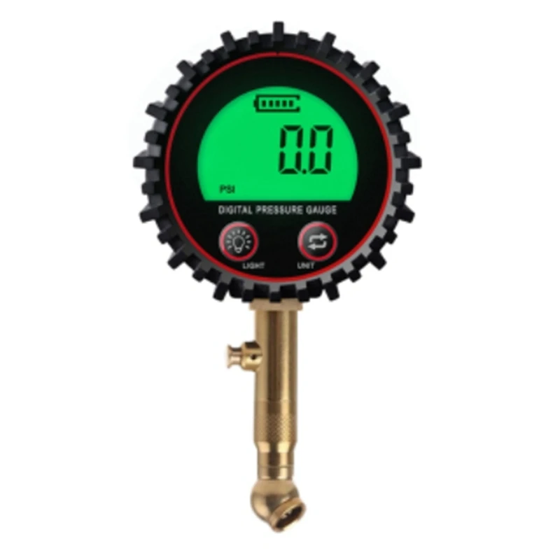 Upgrade Digital Tire Pressure Gauge Air Chuck And Compressor Accessories LCD Display Heavy Duty LED Spotlight 255PSI
Upgrade Digital Tire Pressure Gauge Air Chuck And Compressor Accessories LCD Display Heavy Duty LED Spotlight 255PSI