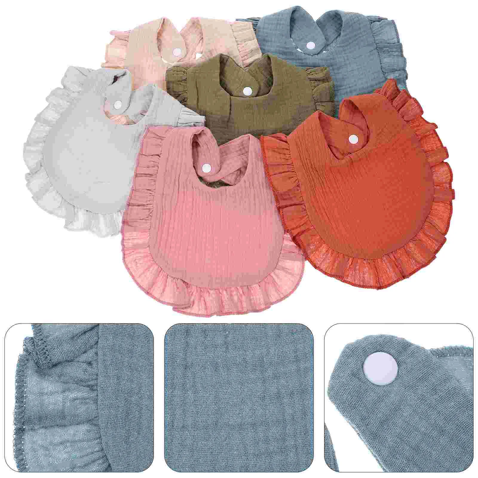 Слюнявчики 6 шт., нагрудники для малышей 6-18 месяцев, водонепроницаемый хлопковый нагрудник для кормления новорожденных девочек
Слюнявчики 6 шт., нагрудники для малышей 6-18 месяцев, водонепроницаемый хлопковый нагрудник для кормления новорожденных девочек