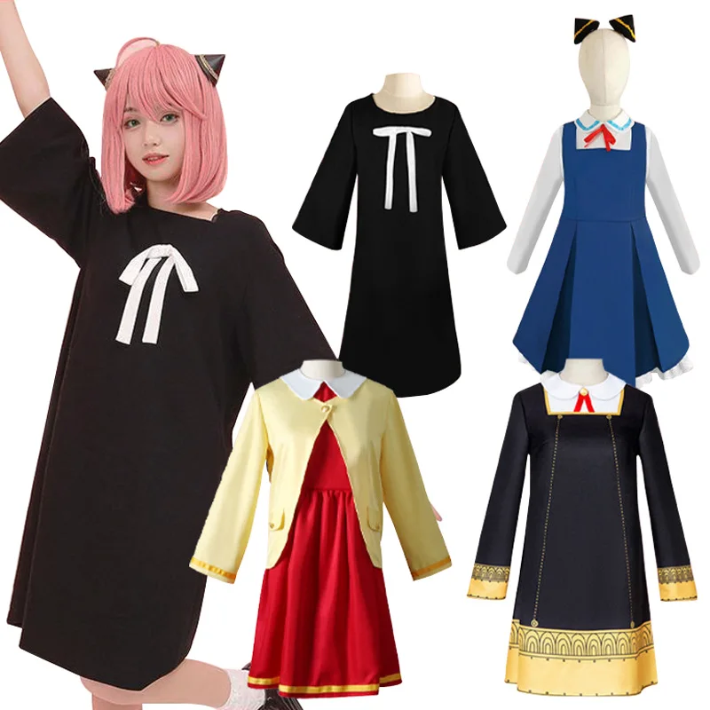 Anime SPY FAMILY Cosplay Costume Anya Forger Loid Forger Yor Forger Shirt Skirt Tie Uniform Outfit Fiber Wig Halloween
Anime SPY FAMILY Cosplay Costume Anya Forger Loid Forger Yor Forger Shirt Skirt Tie Uniform Outfit Fiber Wig Halloween