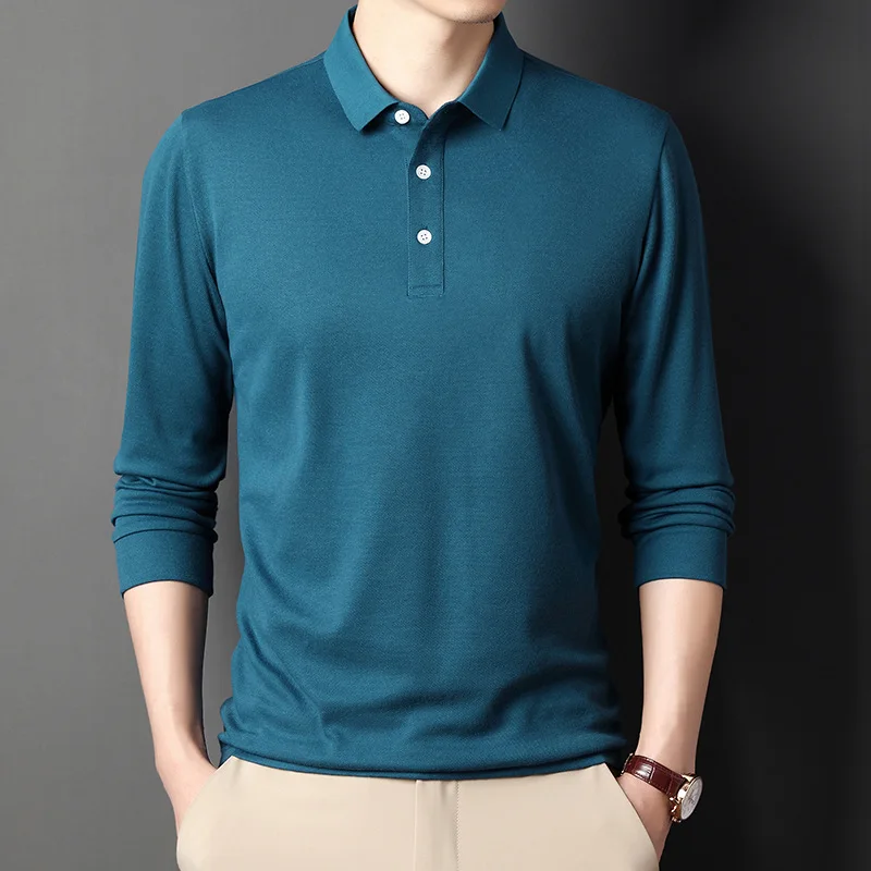 Men Polo Shirt Men Long Sleeve Solid Polo Shirts Camisa Polos Masculina Popular Business Casual Cotton Plus Size Polo Tops
Men Polo Shirt Men Long Sleeve Solid Polo Shirts Camisa Polos Masculina Popular Business Casual Cotton Plus Size Polo Tops