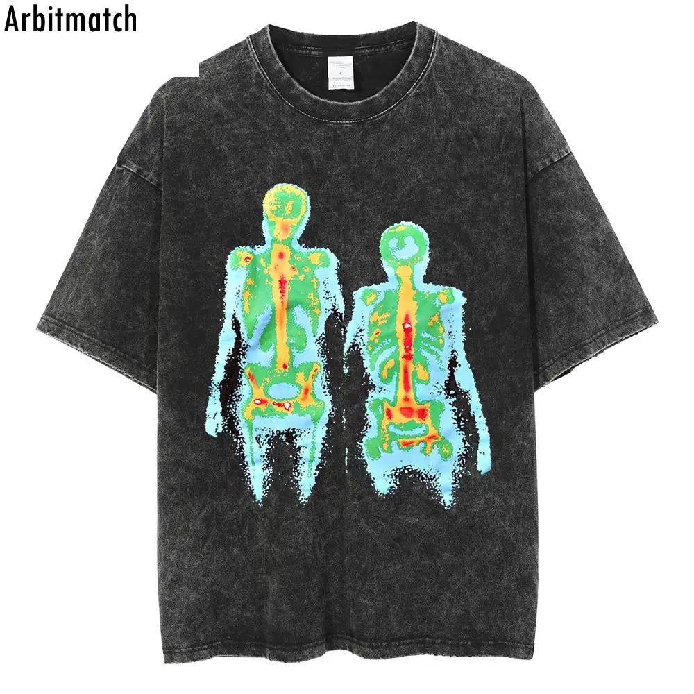 Мужская футболка в стиле хип-хоп, с коротким рукавом
Мужская футболка в стиле хип-хоп, с коротким рукавом