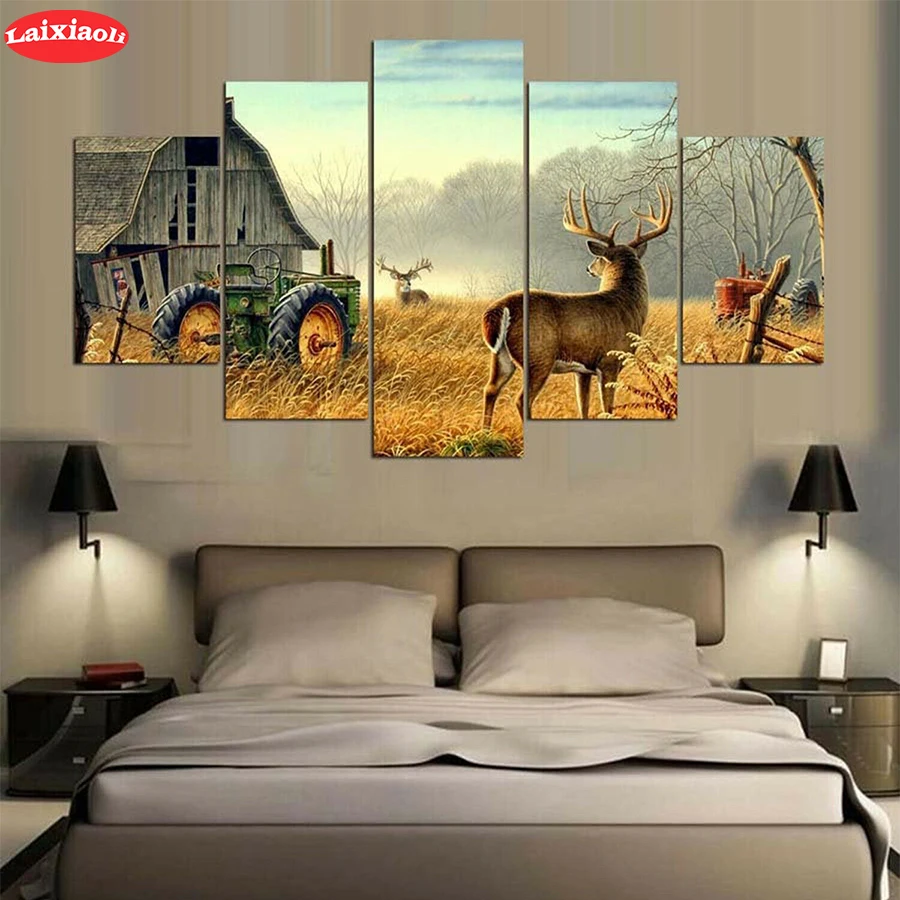 5D DIY Diamond Embroidery Animal deer Landscape in Rural Farms Diamond Painting Cross Stitch Mosaic New Arrival Wall Art 5PCS
5D DIY Diamond Embroidery Animal deer Landscape in Rural Farms Diamond Painting Cross Stitch Mosaic New Arrival Wall Art 5PCS