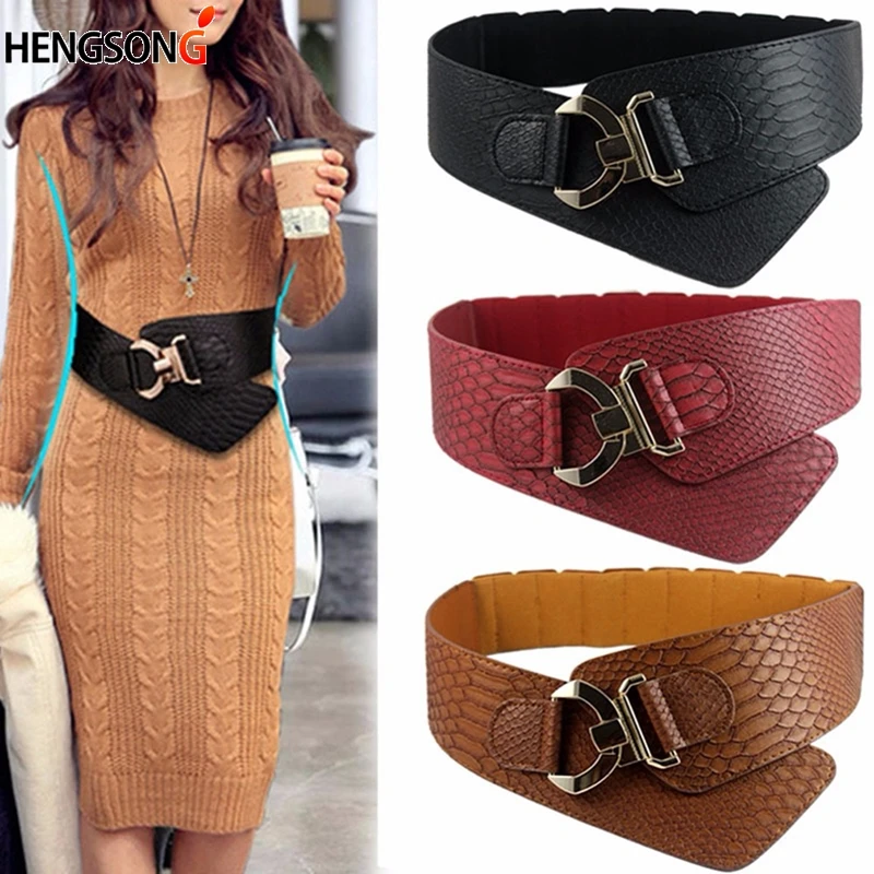 Retro Wide Belts For Women Loose Wide Corset Belt Rocking Chair Fashion Belt Gold Metal Rivet Buckle Wide Belt For Dress Jacket
Retro Wide Belts For Women Loose Wide Corset Belt Rocking Chair Fashion Belt Gold Metal Rivet Buckle Wide Belt For Dress Jacket