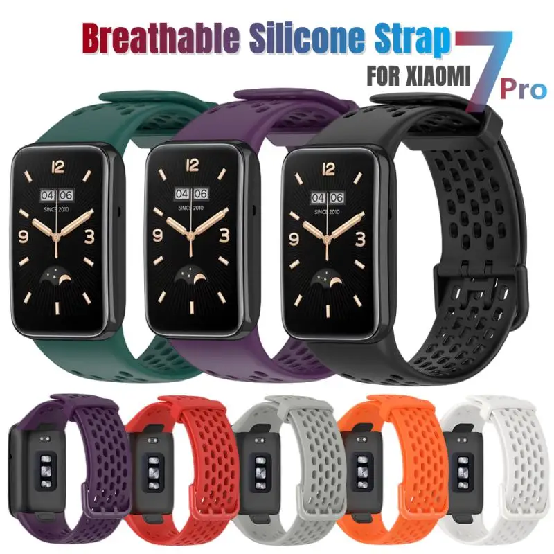 Strap For Xiaomi Mi Band 7 Silicone Replacement Wrist Strap For MiBand 7pro Sports Breathable Bracelet Wristband Accessories
Strap For Xiaomi Mi Band 7 Silicone Replacement Wrist Strap For MiBand 7pro Sports Breathable Bracelet Wristband Accessories