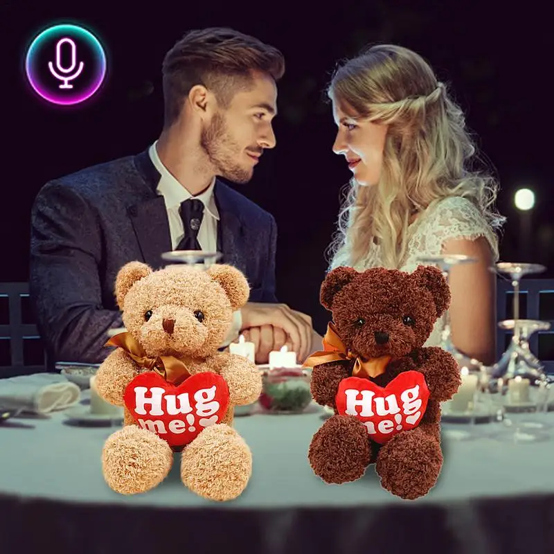 Плюшевый медведь, игрушка, персонализированная запись, говорящий медведь с 60-секундным звуком, память для хранения, ребенок, взрослый, плюшевая игрушка, подарок
Плюшевый медведь, игрушка, персонализированная запись, говорящий медведь с 60-секундным звуком, память для хранения, ребенок, взрослый, плюшевая игрушка, подарок