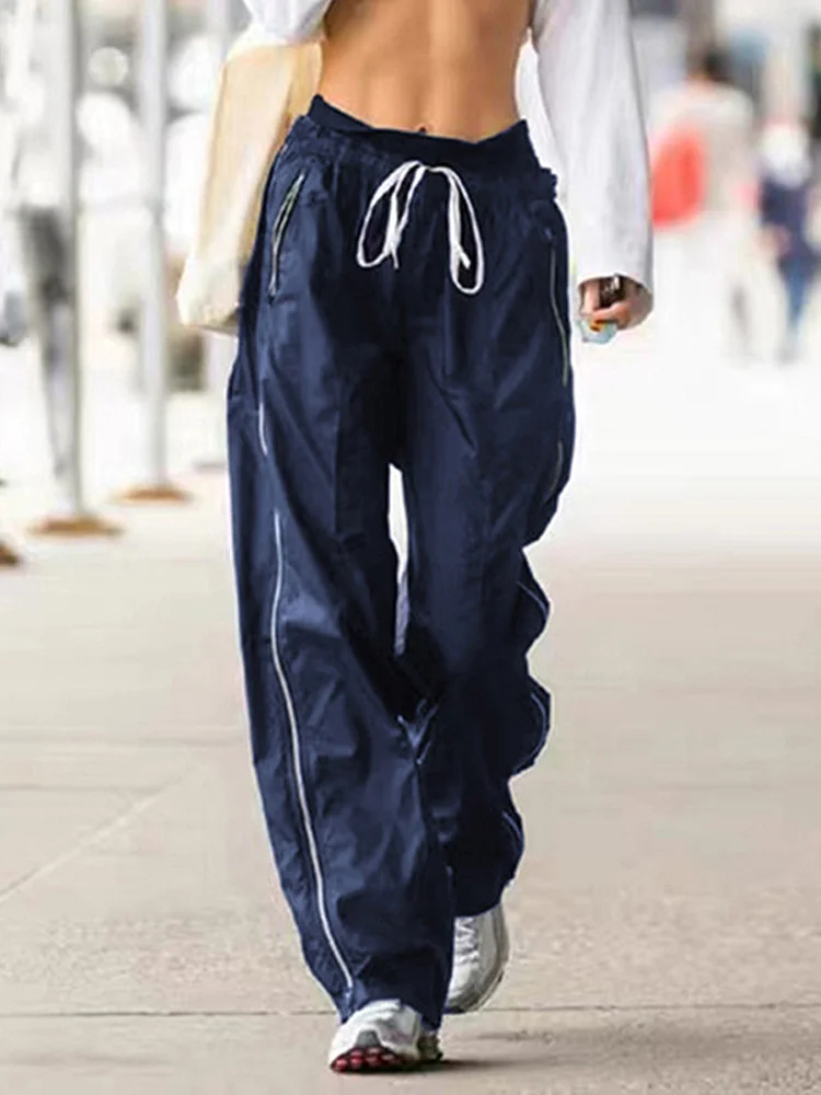 Ladies Club Wear Y2K Clothes High Waist Zipper Pockege Loose Oversized Long Pant Women Korean Fashion Streetwear Vintage Trouser
Ladies Club Wear Y2K Clothes High Waist Zipper Pockege Loose Oversized Long Pant Women Korean Fashion Streetwear Vintage Trouser