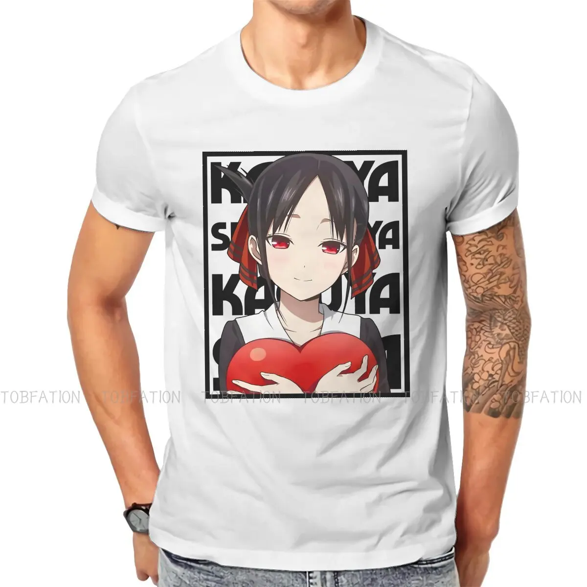 Kaguya Shinomiya LOVE TShirt For Men Kaguya Sama Love Is War Camisetas Fashion T Shirt Comfortable Print Fluffy
Kaguya Shinomiya LOVE TShirt For Men Kaguya Sama Love Is War Camisetas Fashion T Shirt Comfortable Print Fluffy