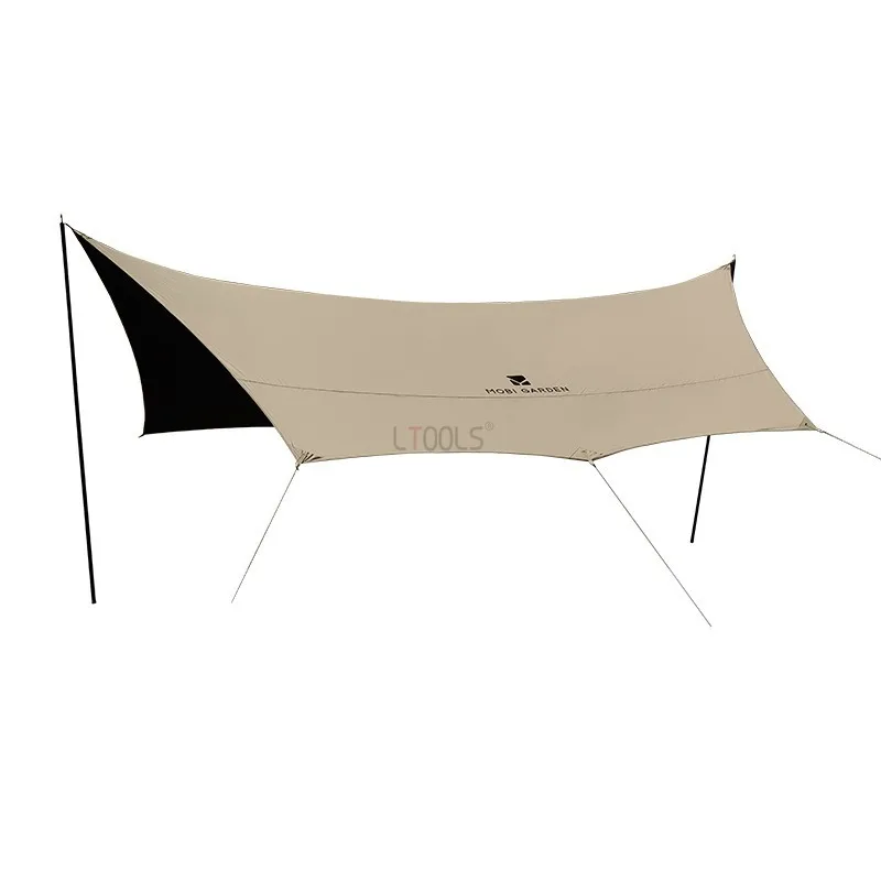Thicken Black Coated UV-proof Canopy Outdoor Camping Butterfly Sun Shelter 6-8 People Picnic Large Rain-proof Oxford Shade Sail
Thicken Black Coated UV-proof Canopy Outdoor Camping Butterfly Sun Shelter 6-8 People Picnic Large Rain-proof Oxford Shade Sail
