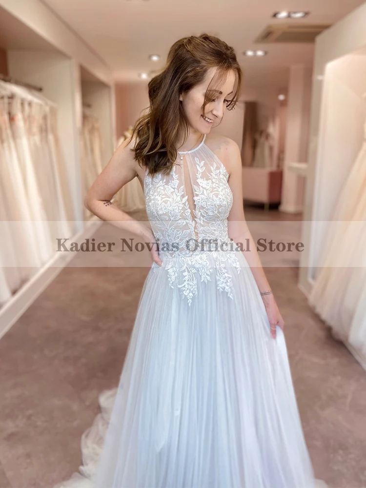 KADIER NOVIAS Robe De Mariee Ivory Boho Vintage Chic Wedding Dresses 2023 for Women Halter Bridal Gown Vestidos De Novia
KADIER NOVIAS Robe De Mariee Ivory Boho Vintage Chic Wedding Dresses 2023 for Women Halter Bridal Gown Vestidos De Novia