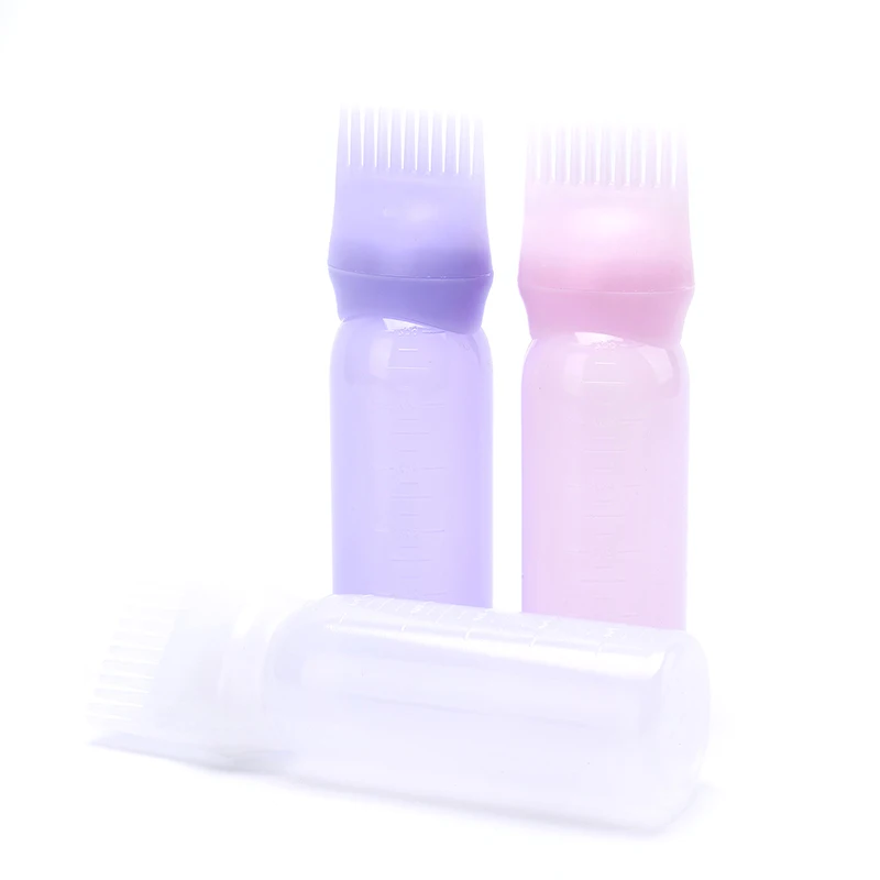 170ml Refillable Plastic Hair Dye Bottle Applicator Comb Dispensing 6OZ Salon Coloring Hairdressing Styling Tool
170ml Refillable Plastic Hair Dye Bottle Applicator Comb Dispensing 6OZ Salon Coloring Hairdressing Styling Tool