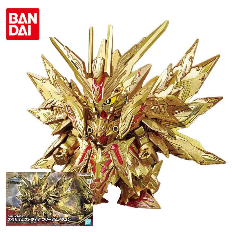 Bandai Original SDW 30 HEROES STRIKE FREEDOM GUNDAM Anime Action Figure Assembly Model Toys Gifts for Children
Bandai Original SDW 30 HEROES STRIKE FREEDOM GUNDAM Anime Action Figure Assembly Model Toys Gifts for Children