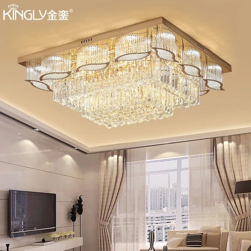 Living room lamp rectangular crystal lamp led ceiling lamp modern minimalist dining room lamp European style atmospheric bedroom
Living room lamp rectangular crystal lamp led ceiling lamp modern minimalist dining room lamp European style atmospheric bedroom